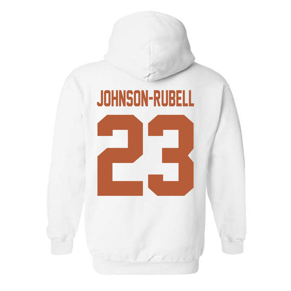 Texas - NCAA Football : Jordon Johnson-Rubell - Classic Shersey Hooded Sweatshirt-1