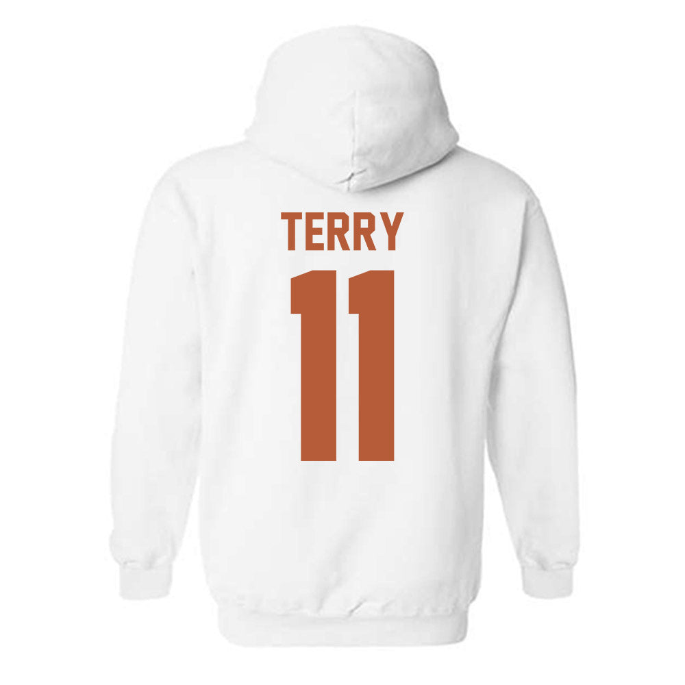 Texas - NCAA Football : Michael Terry - Classic Shersey Hooded Sweatshirt-1