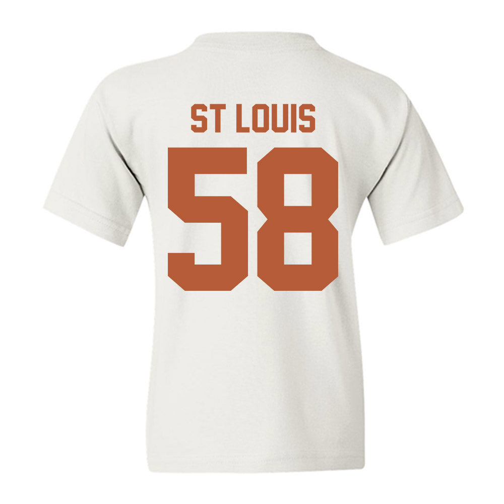 Texas - NCAA Football : Lance St Louis - Classic Shersey Youth T-Shirt-1