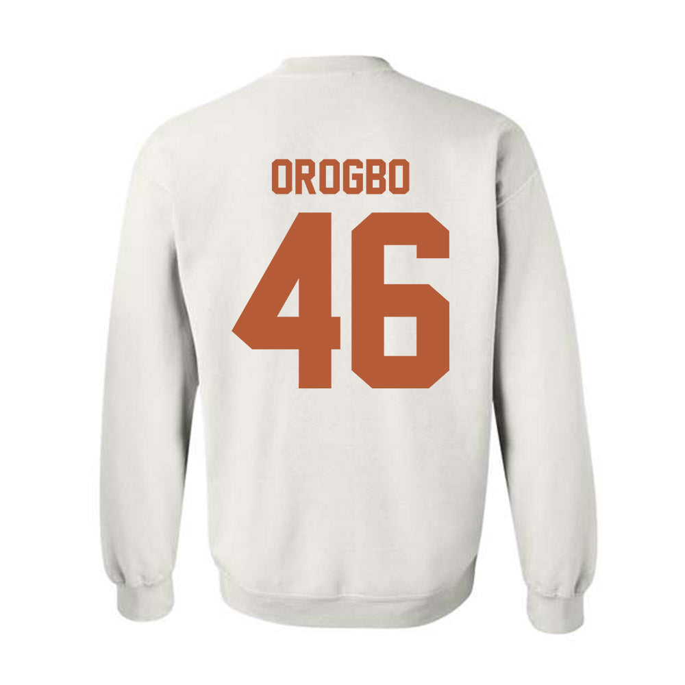 Texas - NCAA Football : Smith Orogbo - Classic Shersey Crewneck Sweatshirt-1