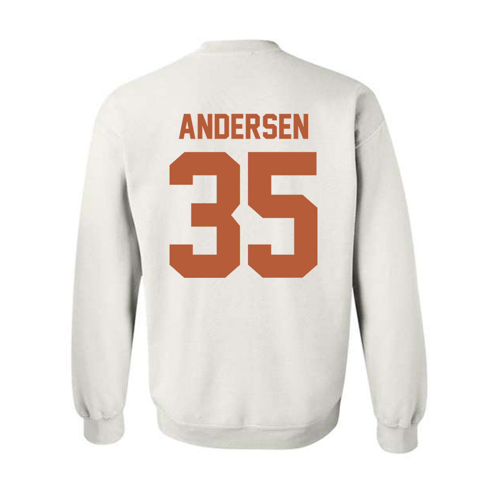 Texas - NCAA Football : Rett Andersen - Classic Shersey Crewneck Sweatshirt-1
