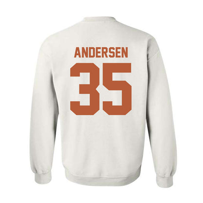 Texas - NCAA Football : Rett Andersen - Classic Shersey Crewneck Sweatshirt-1