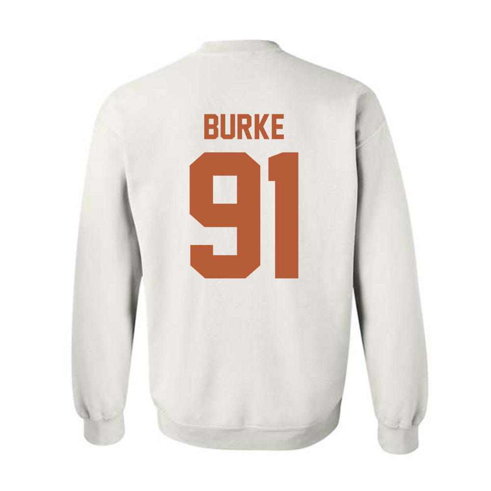 Texas - NCAA Football : Ethan Burke - Classic Shersey Crewneck Sweatshirt-1