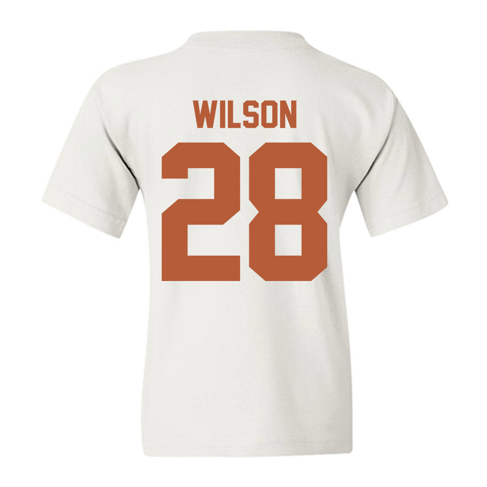 Texas - NCAA Football : Santana Wilson - Classic Shersey Youth T-Shirt-1