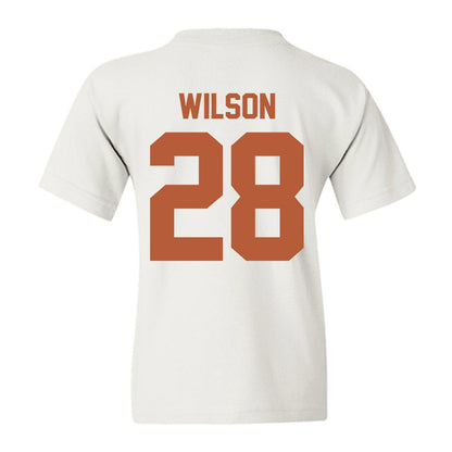 Texas - NCAA Football : Santana Wilson - Classic Shersey Youth T-Shirt-1