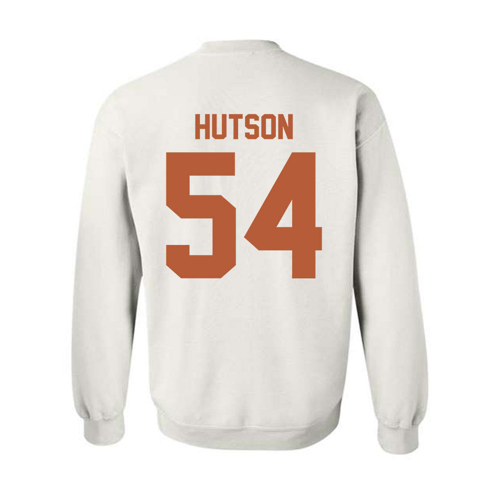 Texas - NCAA Football : Cole Hutson - Classic Shersey Crewneck Sweatshirt-1