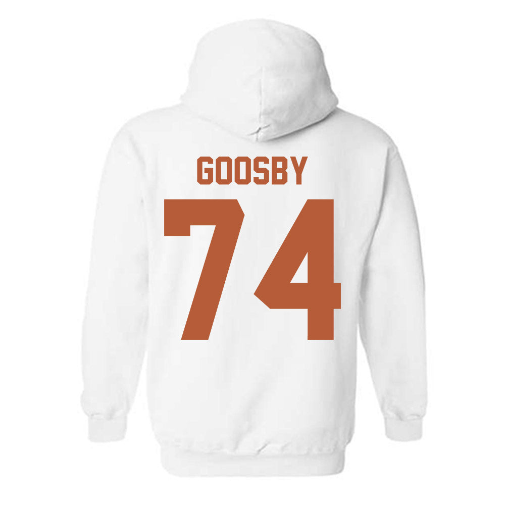 Texas - NCAA Football : Trevor Goosby - Classic Shersey Hooded Sweatshirt-1