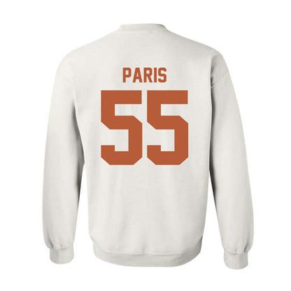 Texas - NCAA Baseball : Jack Paris - Classic Shersey Crewneck Sweatshirt-1