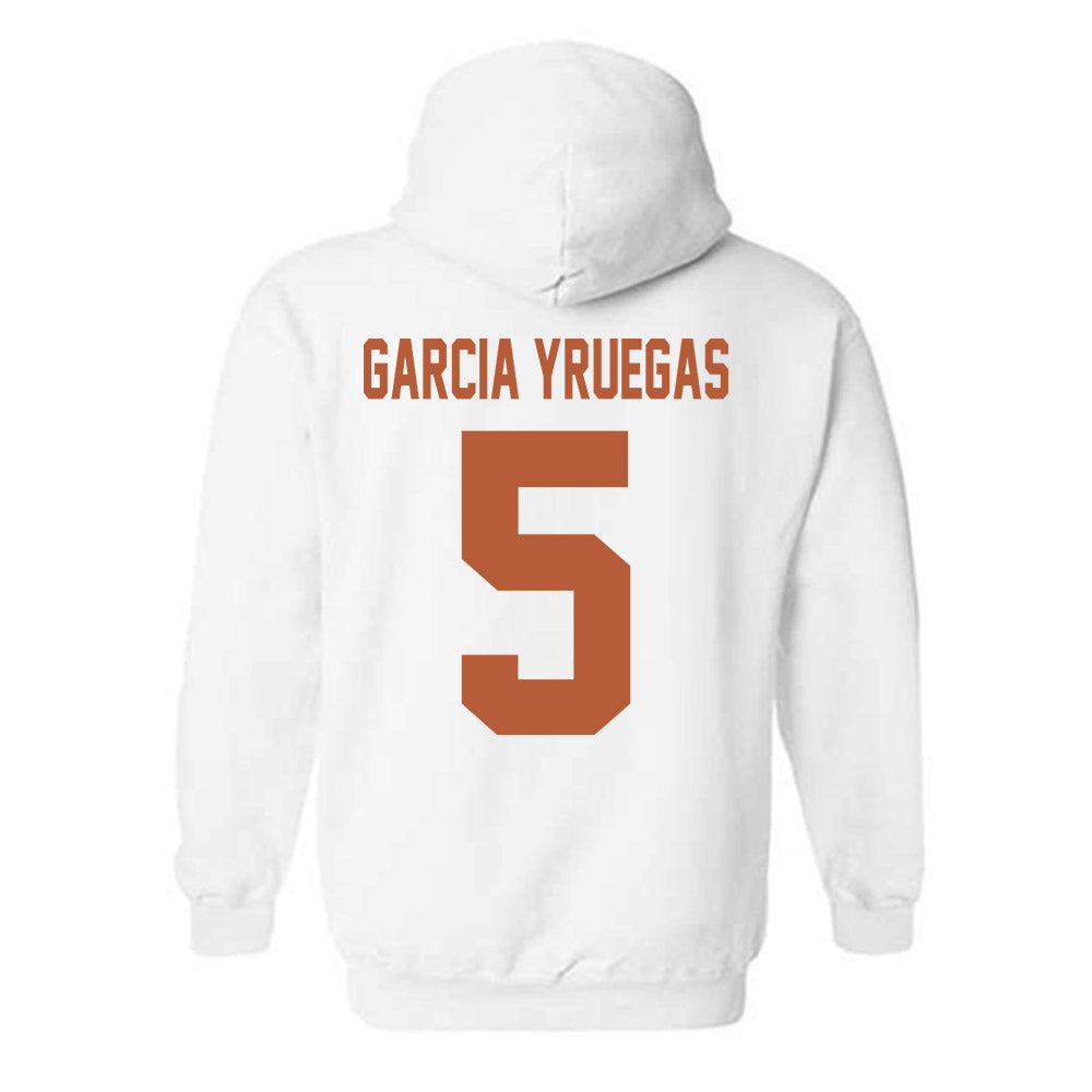 Texas - NCAA Baseball : Felix Garcia Yruegas - Classic Shersey Hooded Sweatshirt-1