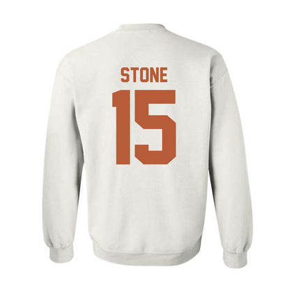 Texas - NCAA Football : Will Stone - Classic Shersey Crewneck Sweatshirt-1