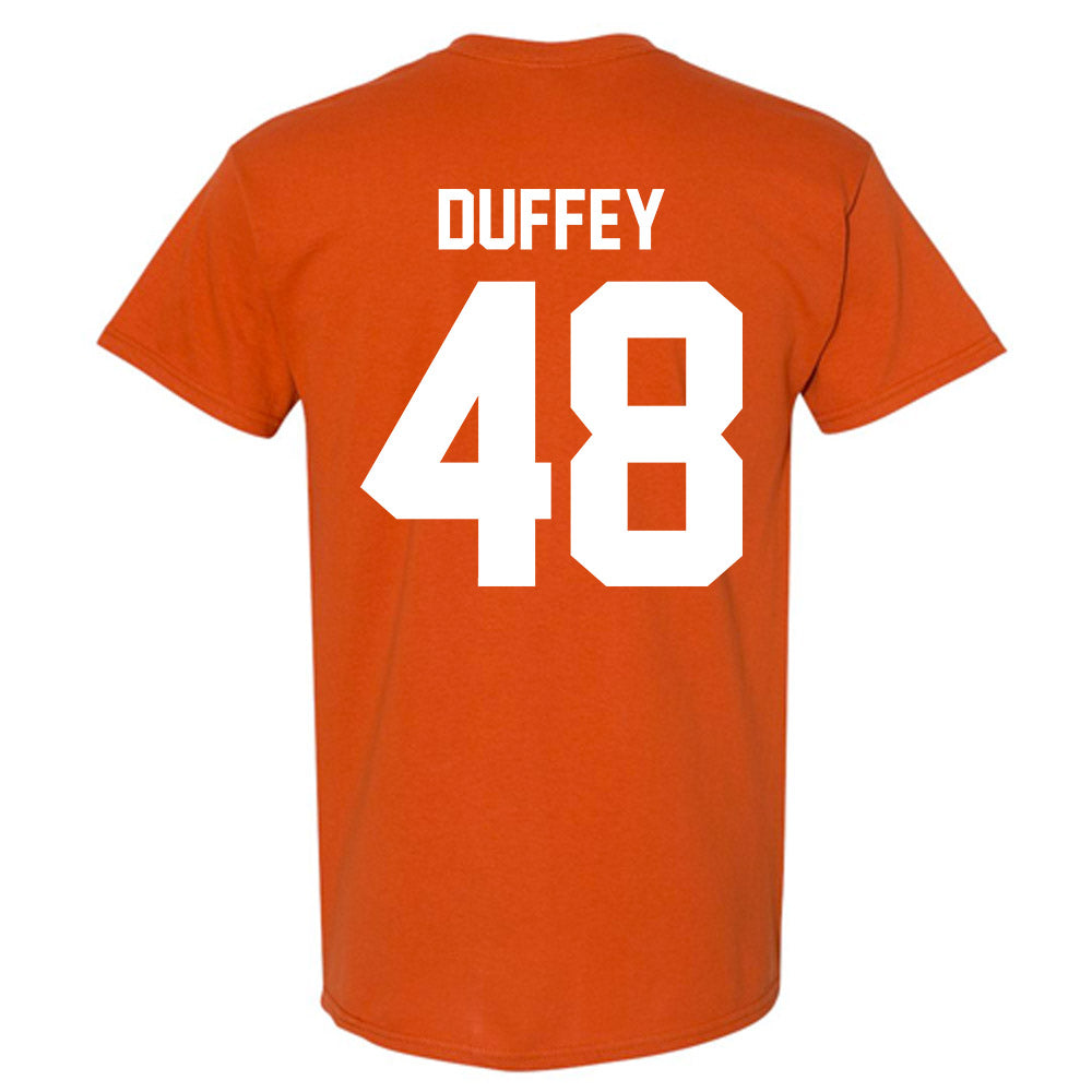 Texas - NCAA Football : Jackson Duffey - Classic Shersey T-Shirt-1