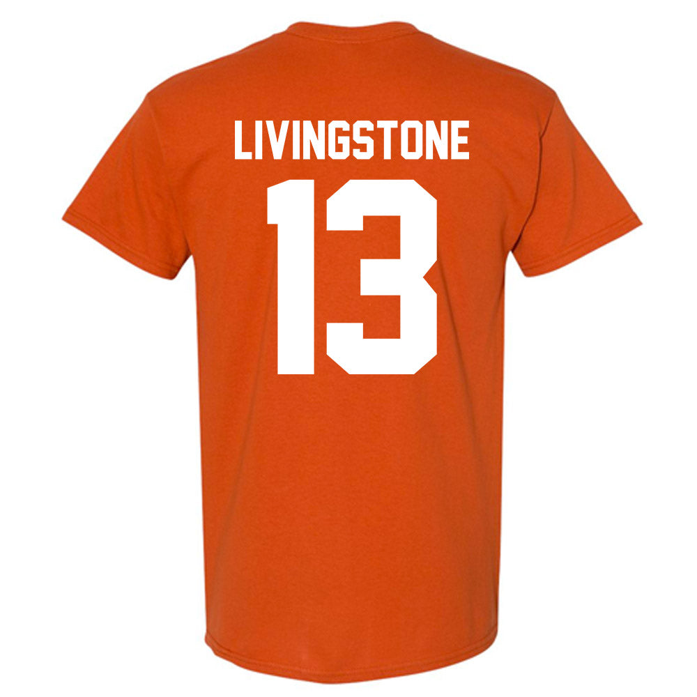 Texas - NCAA Football : Parker Livingstone - Classic Shersey T-Shirt-1