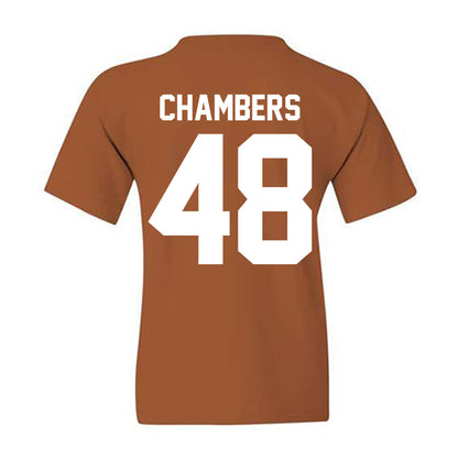 Texas - NCAA Football : Bryce Chambers - Classic Shersey Youth T-Shirt-1