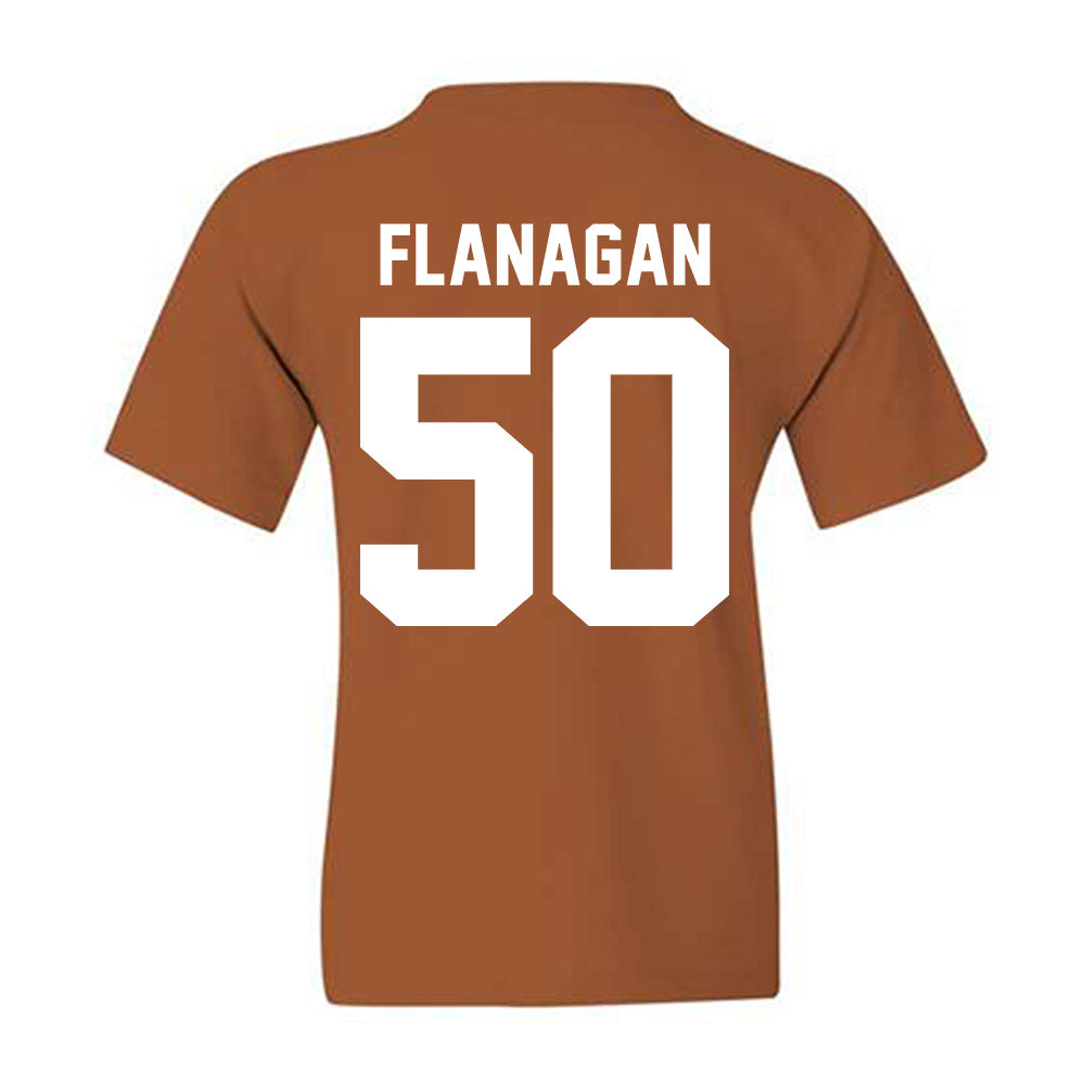 Texas - NCAA Football : Michael Flanagan - Classic Shersey Youth T-Shirt-1