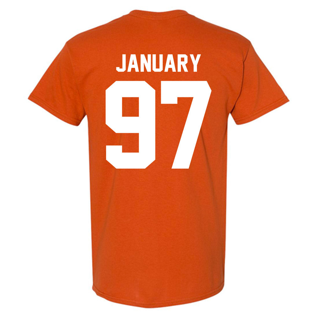 Texas - NCAA Football : Alex January - Classic Shersey T-Shirt-1