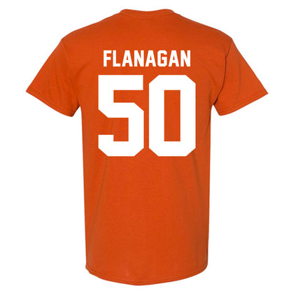 Texas - NCAA Football : Michael Flanagan - Classic Shersey T-Shirt-1
