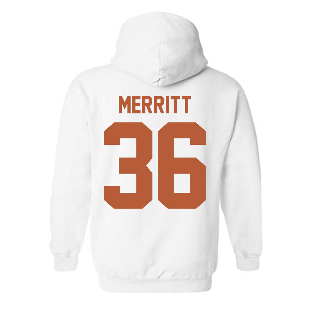 Texas - NCAA Football : Quinn Merritt - Classic Shersey Hooded Sweatshirt-1