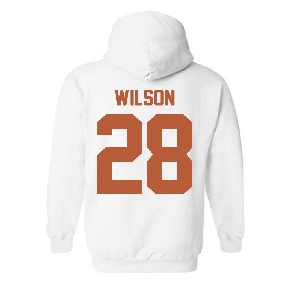 Texas - NCAA Football : Santana Wilson - Classic Shersey Hooded Sweatshirt-1