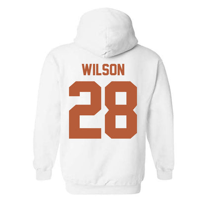 Texas - NCAA Football : Santana Wilson - Classic Shersey Hooded Sweatshirt-1
