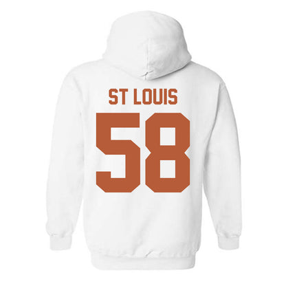 Texas - NCAA Football : Lance St Louis - Classic Shersey Hooded Sweatshirt-1