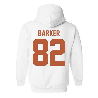 Texas - NCAA Football : Ridge Barker - Classic Shersey Hooded Sweatshirt-1