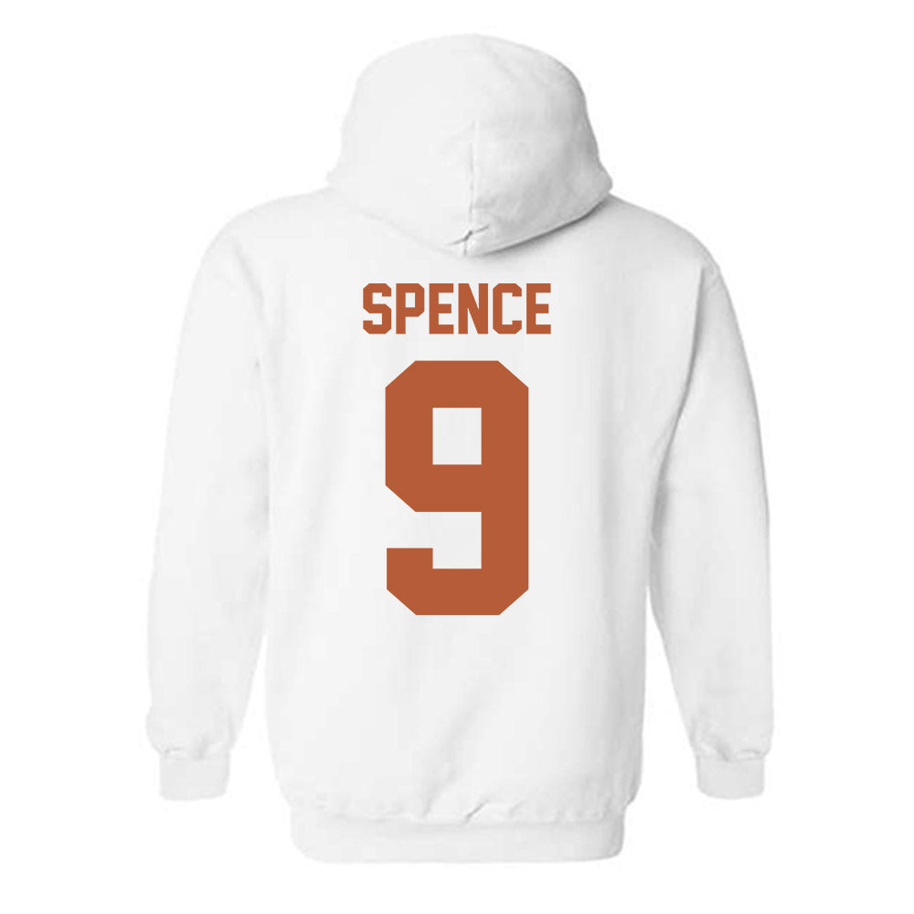 Texas - NCAA Football : Brad Spence - Classic Shersey Hooded Sweatshirt-1