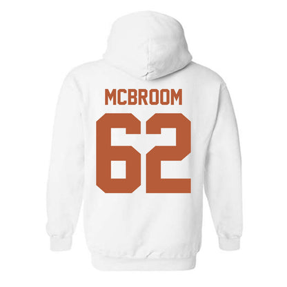 Texas - NCAA Football : Rick Mcbroom - Classic Shersey Hooded Sweatshirt-1