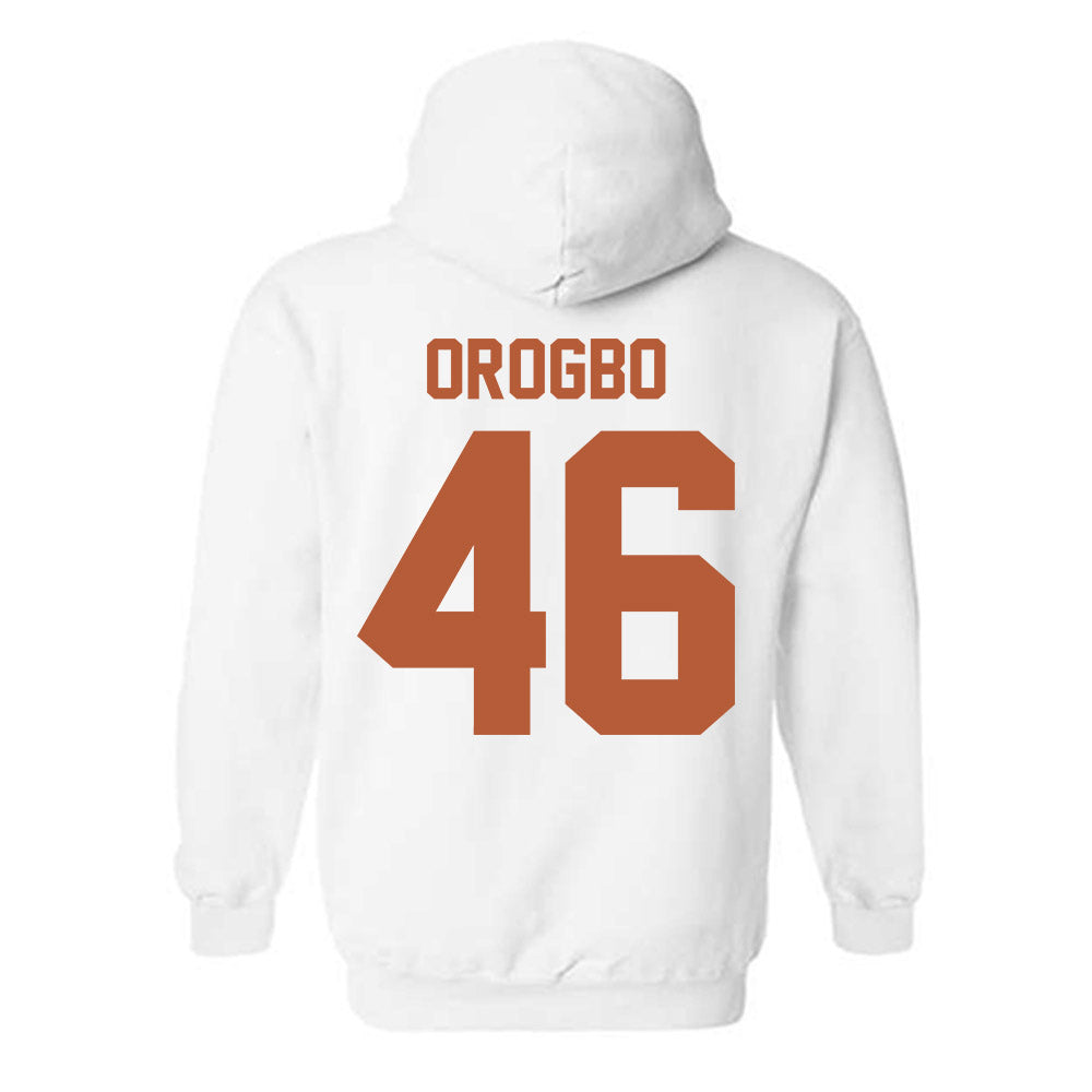 Texas - NCAA Football : Smith Orogbo - Classic Shersey Hooded Sweatshirt-1