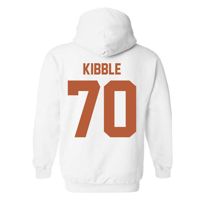 Texas - NCAA Football : Nate Kibble - Classic Shersey Hooded Sweatshirt-1