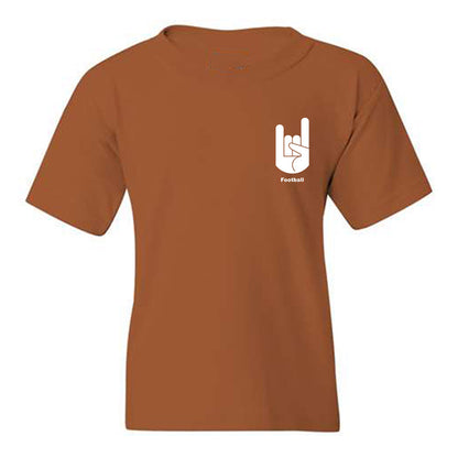 Texas - NCAA Football : Quintrevion Wisner - Classic Shersey Youth T-Shirt-0