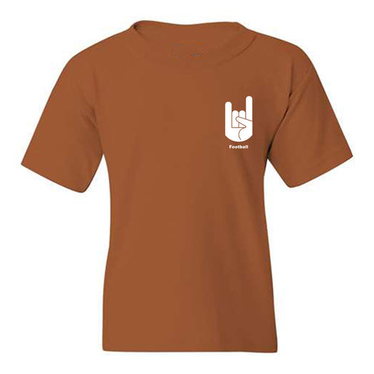 Texas - NCAA Football : Rick Mcbroom - Classic Shersey Youth T-Shirt-0
