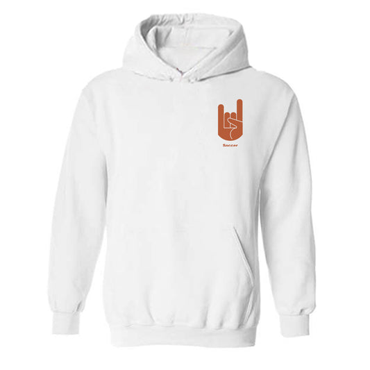 Texas - NCAA Women's Soccer : Pearce Groer - Classic Shersey Hooded Sweatshirt-0