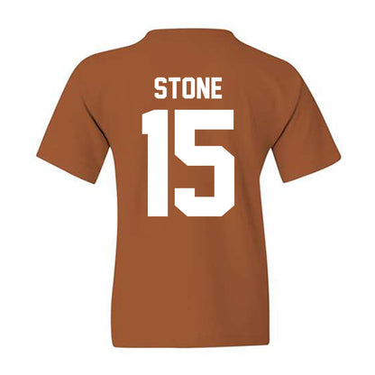 Texas - NCAA Football : Will Stone - Horns Up! Youth T-Shirt-1