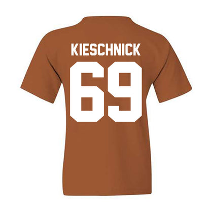Texas - NCAA Football : Brooks Kieschnick - Horns Up! Youth T-Shirt-1