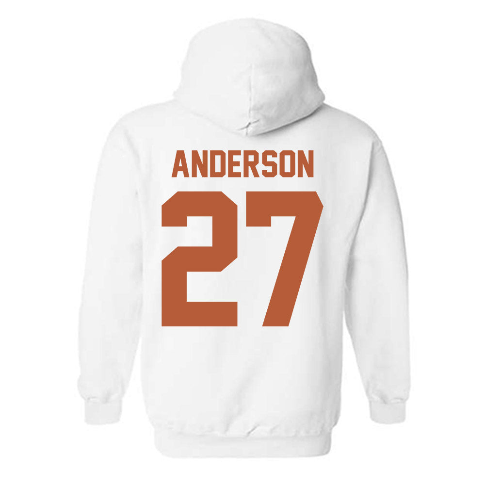 Texas - NCAA Softball : Taylor Anderson - Horns Up! Hooded Sweatshirt-1