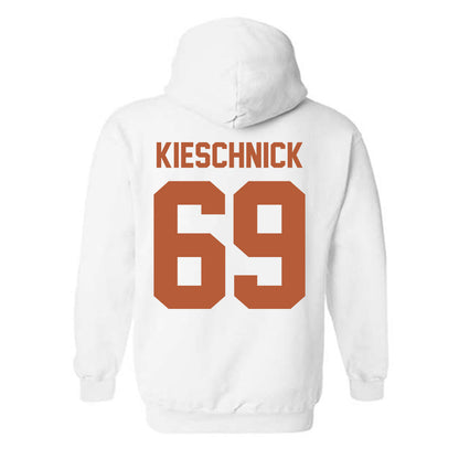 Texas - NCAA Football : Brooks Kieschnick - Horns Up! Hooded Sweatshirt-1