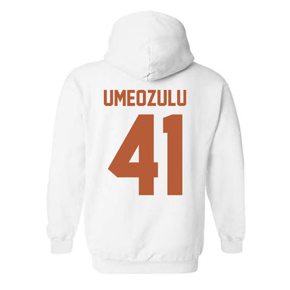 Texas - NCAA Football : Ziky Umeozulu - Horns Up! Hooded Sweatshirt-1