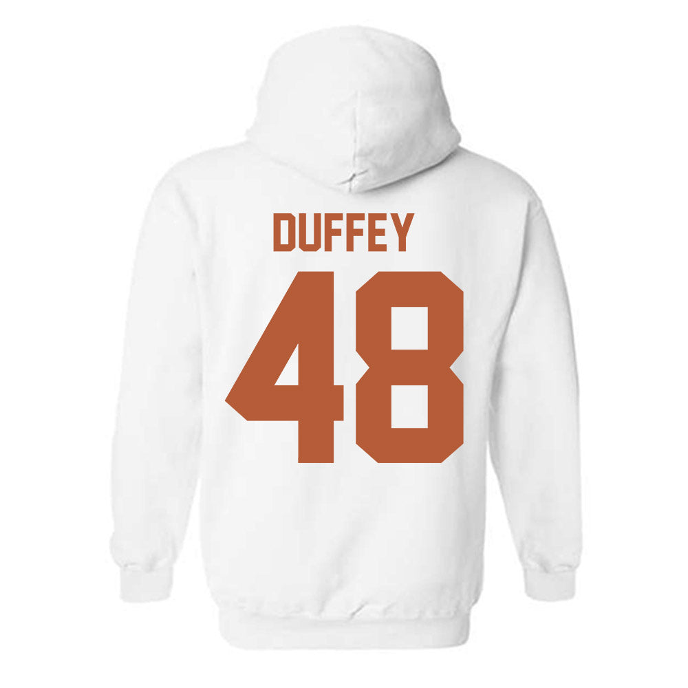 Texas - NCAA Football : Jackson Duffey - Horns Up! Hooded Sweatshirt-1