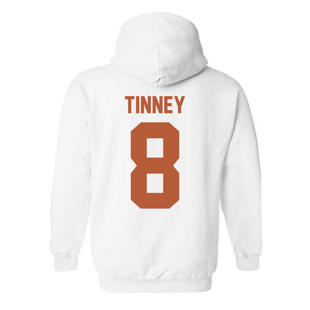 Texas - NCAA Baseball : Carson Tinney - Horns Up! Hooded Sweatshirt-1