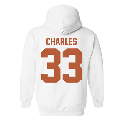 Texas - NCAA Football : Myron Charles - Horns Up! Hooded Sweatshirt-1