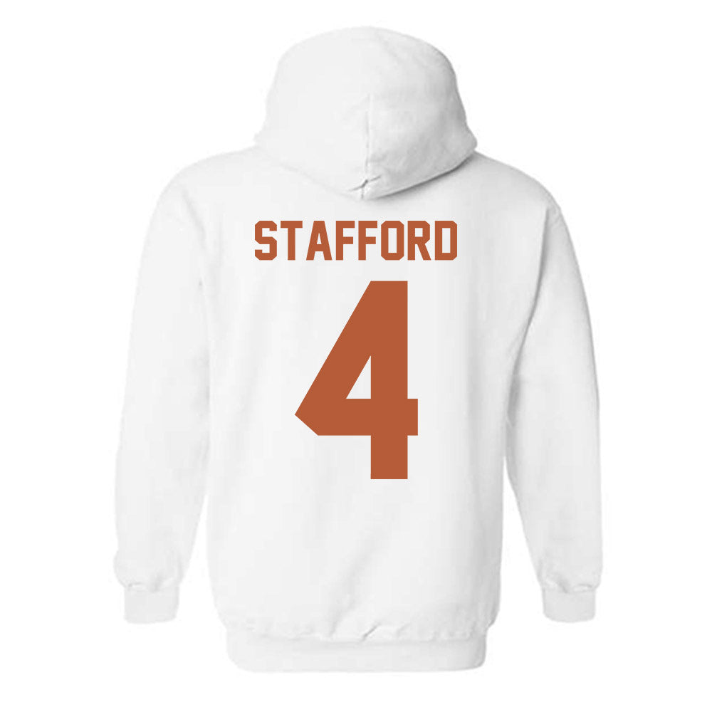 Texas - NCAA Women's Volleyball : Torrey Stafford - Horns Up! Hooded Sweatshirt-1