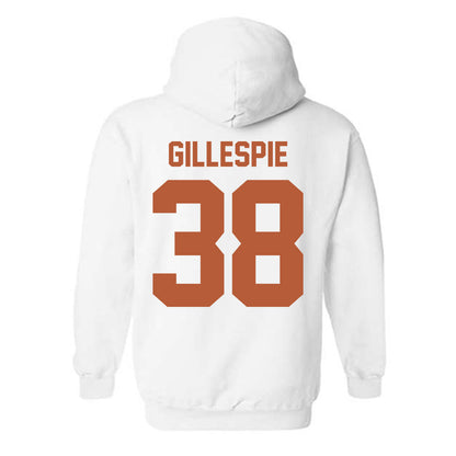 Texas - NCAA Football : Graham Gillespie - Horns Up! Hooded Sweatshirt-1