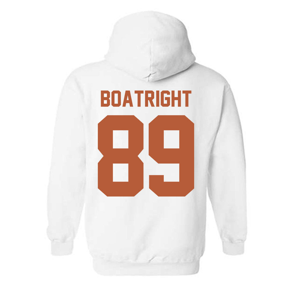 Texas - NCAA Football : Ty Boatright - Horns Up! Hooded Sweatshirt-1