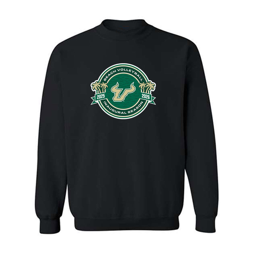 USF - NCAA Beach Volleyball : Roster Shirt Crewneck Sweatshirt-0