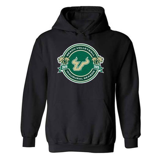 USF - NCAA Beach Volleyball : Roster Shirt Hooded Sweatshirt-0