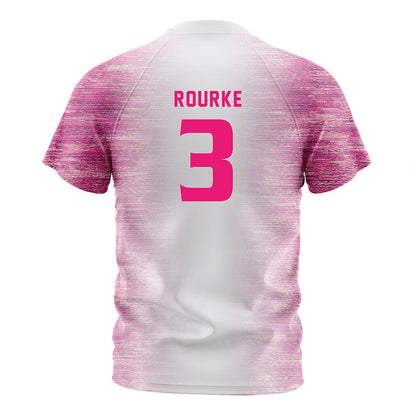 USF - NCAA Women's Soccer : Gaby Rourke - Pink Heather Soccer Jersey-1