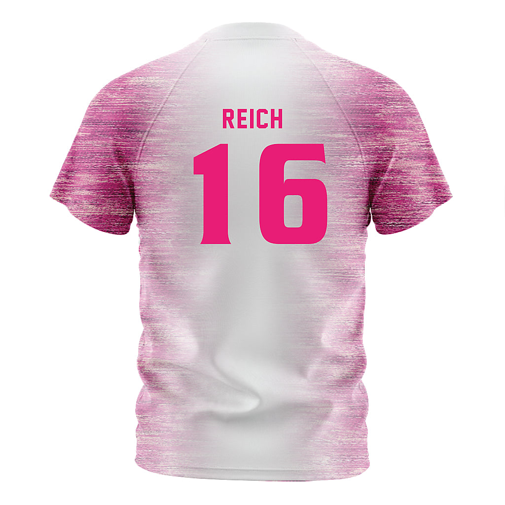 USF - NCAA Women's Soccer : Gianna Reich - Pink Heather Soccer Jersey-1
