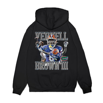 Florida - NCAA Football : Vernell Brown III - Catch of the Year Premium Hooded Sweatshirt-1
