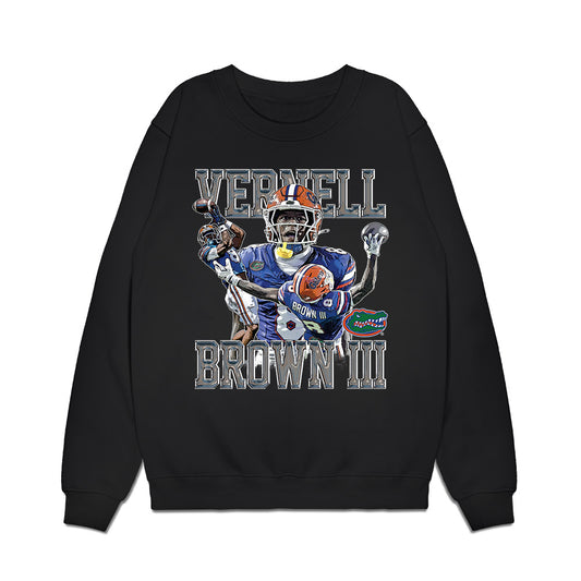 Florida - NCAA Football : Vernell Brown III - Catch of the Year Premium Crewneck Sweatshirt-0