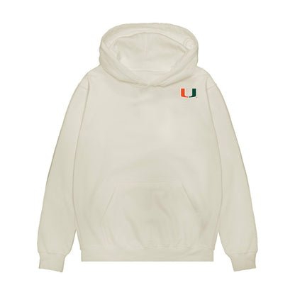 Miami - NCAA Football : CJ Daniels - Graphic Tee Premium Hooded Sweatshirt-0
